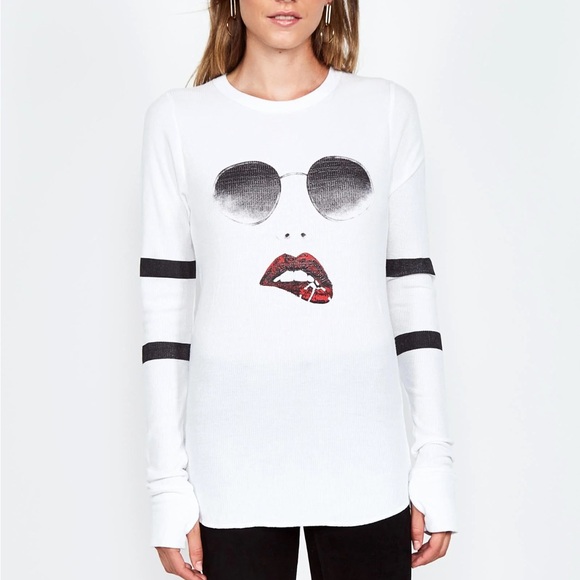 NEW LAUREN MOSHI MCKINLEY PIERCED BITING LIP FACE - Picture 6 of 9